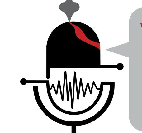Color logo for weekly audio update on volcanic activity in Hawaii