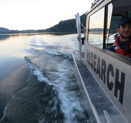 Research vessel in Washington