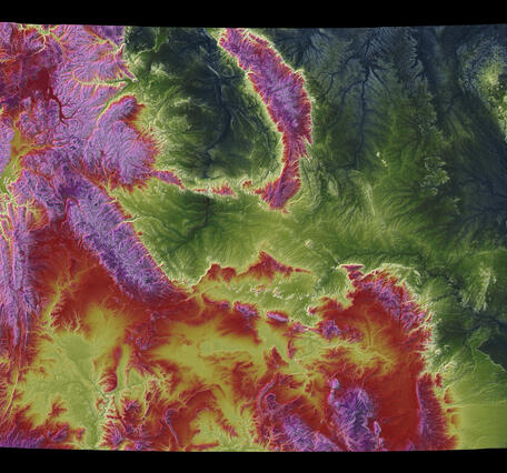3DEP As Art - Wyoming