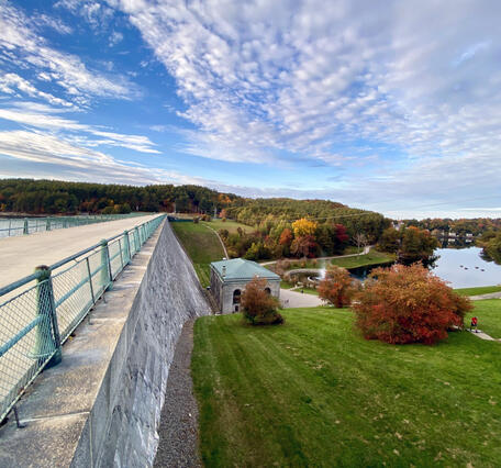 Wachusett Dam, Clinton, Massachusetts — Hydrologic Infrastructure of the Nashua River System
