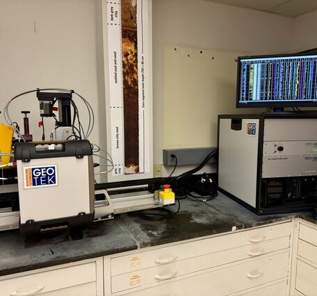 GeoTek MSCL-XZ system