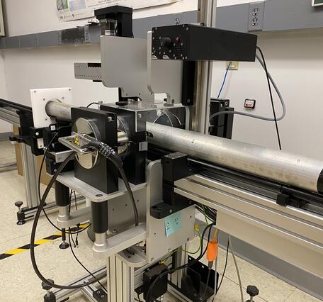 Scanning whole cores in aluminum liners on the GeoTek MSCL-S