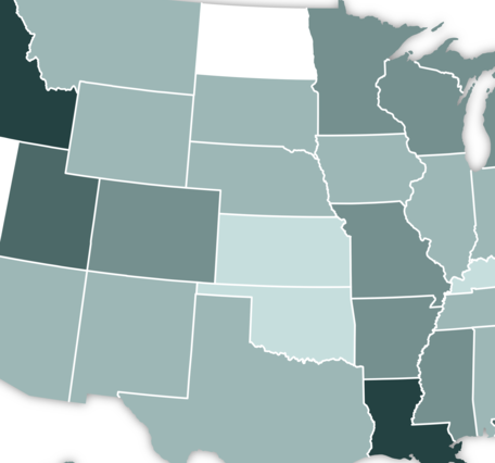map of aquaculture by state in 2023