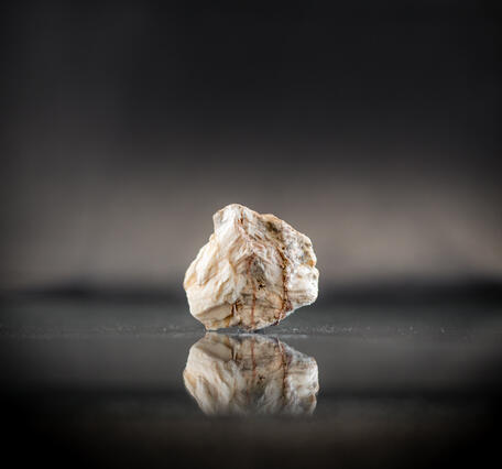 Isolated barite specimen from the USGS mineral collection.