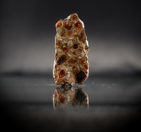 Isolated bauxite specimen from the USGS mineral collection. 