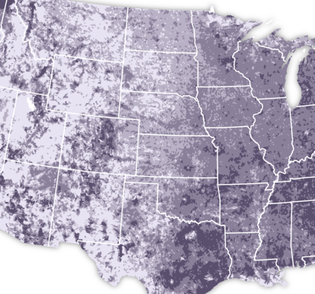 map of domestic water use
