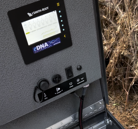 An open eDNA autosampler box