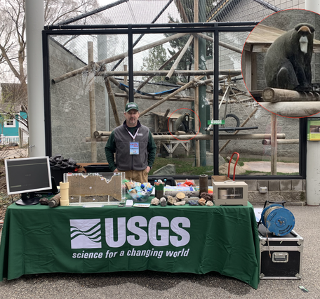 Brian on Earth Day at Zoo