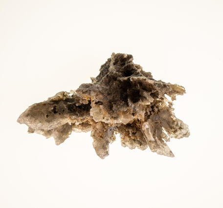 Isolated skeletal gypsum specimen from the USGS mineral collection.