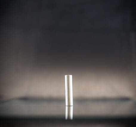 Isolated magnesium specimen from the USGS mineral collection.