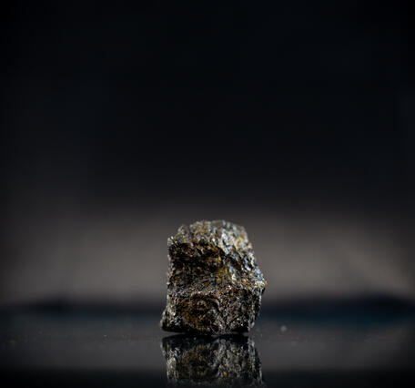 Isolated nickel specimen from the USGS mineral collection.