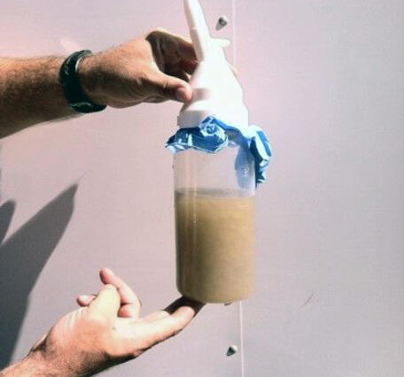 A sediment sample taken from Connecticut River