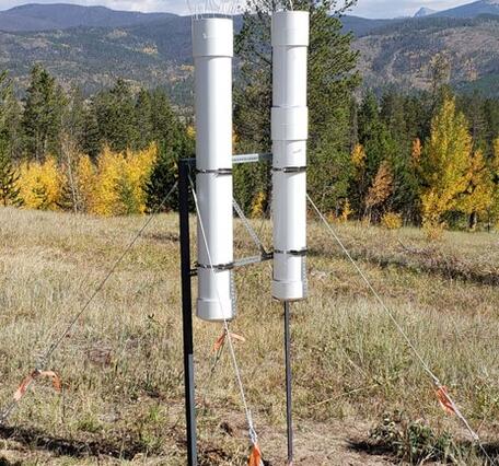 Image of precipitation collector at site 395811105480401 DEVILS THUMB METEOROLOGICAL STA NR FRASER CO