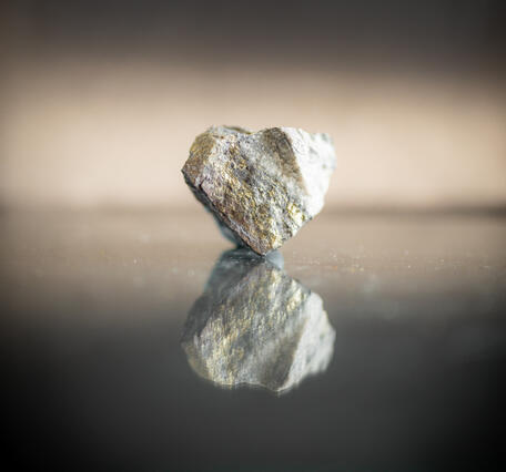 USGS mineral specimen of silver ore.