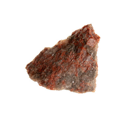 Isolated specimen featuring sylvite, halite, and polyhalite.