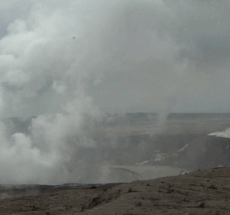 Kīlauea summit activity...