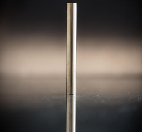 USGS mineral specimen of zirconium tubing.