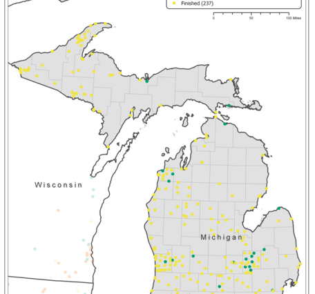 TNMCorps Mapping Challenge: City/Town Halls in Michigan