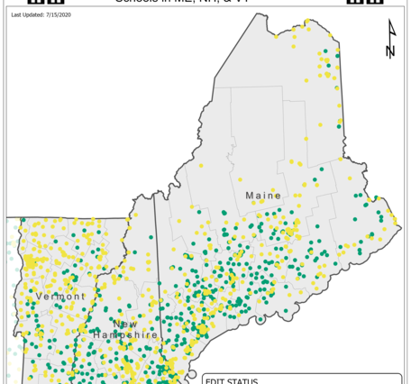 TNMCorps Mapping Challenge: Schools in ME, NH, VT