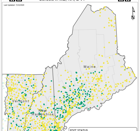 TNMCorps Mapping Challenge: Schools in ME, NH, VT