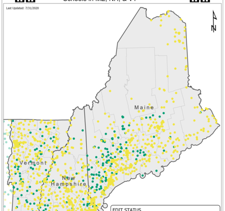 TNMCorps Mapping Challenge: Schools in ME, NH, VT