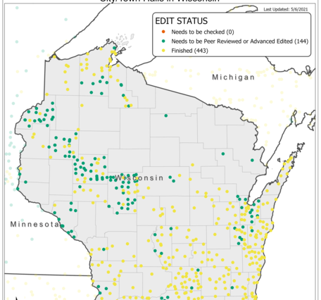 TNMCorps Mapping Challenge: City/Town Halls in WI