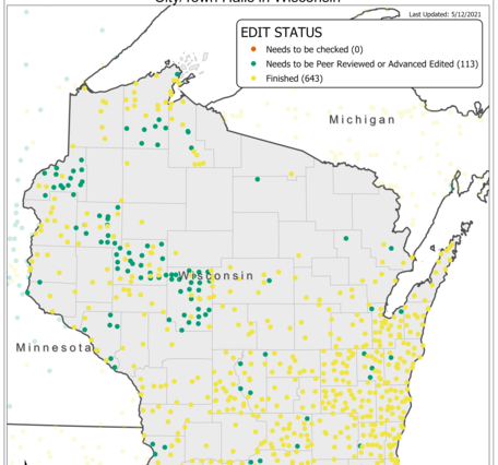 TNMCorps Mapping Challenge: City/Town Halls in WI