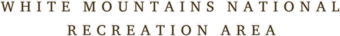 Uppercase brown text showing official name of boundary area.