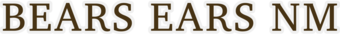 Uppercase brown text with a white halo showing official name of boundary area.