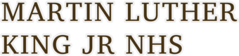 Uppercase brown text with a white halo showing official name of boundary area.