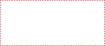 Red dashed line on top of a solid white line.