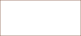 Brown outline.