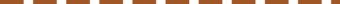 Brown dash line.