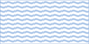 Polygon with a dark blue outline and diagonal light blue line fill.