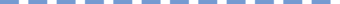 Dashed blue line.