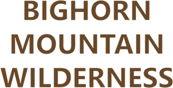 Uppercase brown text showing official name of boundary area.