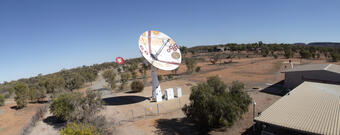 The Alice Springs (ASN) ground station is located at the Geoscience Australia facility in Alice Springs, Australia.  