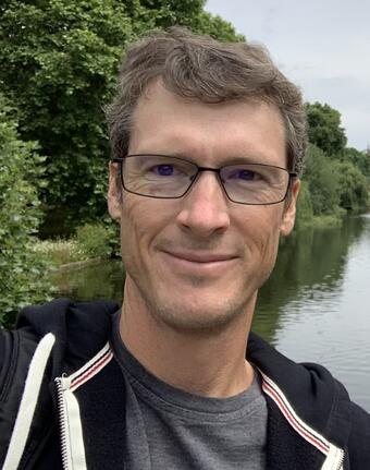 Scientist Mike Bland at USGS Astrogeology Science Center