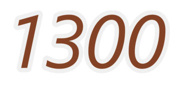 Brown italic text. 