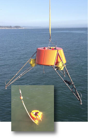 Deep-Sea Instrument Tripod Passes Test in Monterey Bay, California