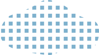 Blue grid marker fill with no outline.
