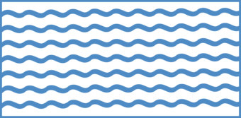 Polygon with a dark blue outline and dark blue wave pattern fill.