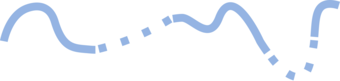 A dashed line.