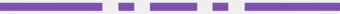 A purple dashed line on top of a solid gray transparent line.