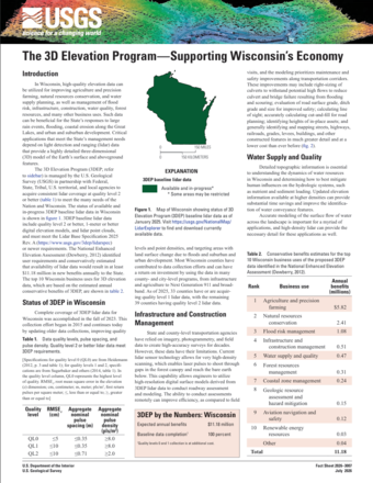 Front page of the fact sheet