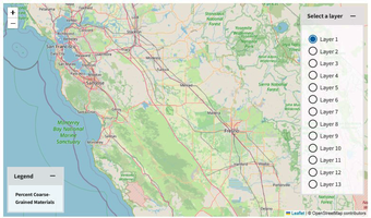 Screenshot of CVHM2 interactive map