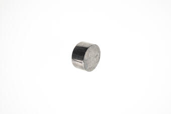 High-definition image of refined germanium metal specimen.