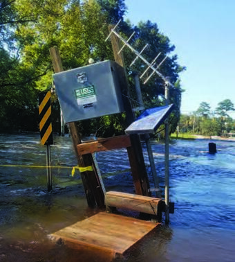 hurricane damaged equipment