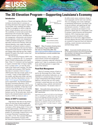 Front page of the fact sheet
