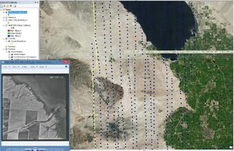 California Geological Survey geodatabase for aerial photographs